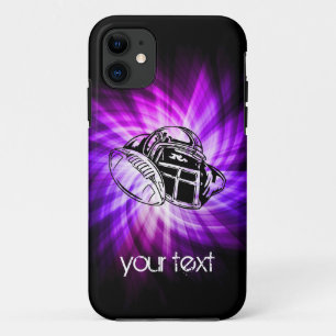 パープルクールサッカー iPhone 11 ケース