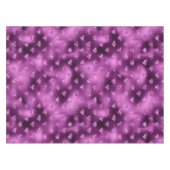 パープルググラデーションラムグリッターダイヤモンドパターン テーブルクロス (正面(横))