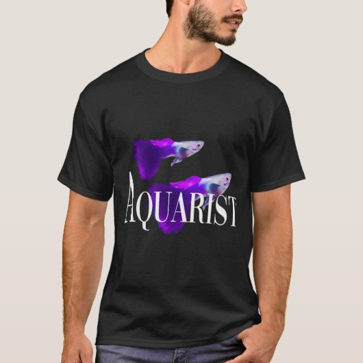 パープルグッピー Tシャツ (正面)