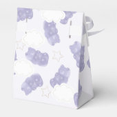 パープルグミベア赤ちゃんシャワー フェイバーボックス (裏面サイド)