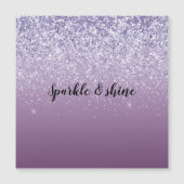 パープルグラデーショングリッター (正面)