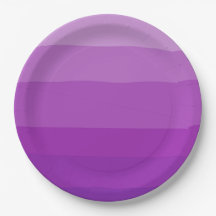 パープルグラデーションテンプレート紙プレート