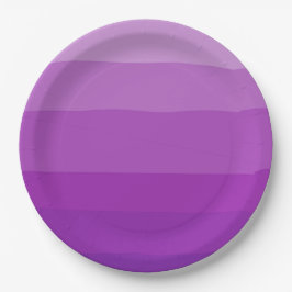 パープルグラデーションテンプレート紙プレート ペーパープレート