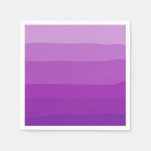 パープルグラデーション紙ナプキン