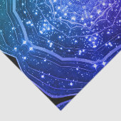 パープルグラデーション銀河系ゲードナイトスカイ 薄葉紙 (詳細)