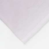 パープルグラデーション- モダン フリースブランケット (角)