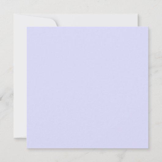 パープルグラムピーコックフェザーキンセアニェラ誕生日 招待状 (裏面)