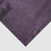 パープルグランジヴィンテージ動揺して新聞 薄葉紙 (詳細)