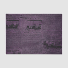 パープルグランジヴィンテージ動揺して新聞 薄葉紙