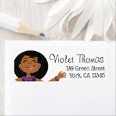 パープルグリジーパーティーガール ラベル (インサイチュ)