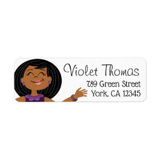 パープルグリジーパーティーガール ラベル