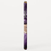 パープルグリッターガーリーバラスタイリッシュ金ゴールド Case-Mate iPhoneケース (裏面/右)