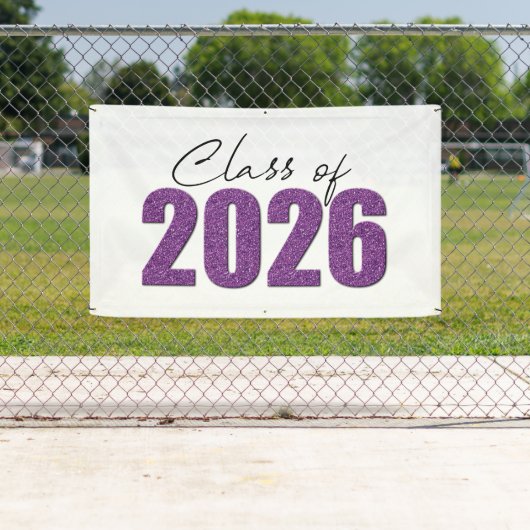 パープルグリッタークラス2026 横断幕 (インサイチュ)