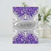 パープルグリッターダイアモンドティアラスウィート16 RSVP 2 (スタンド正面)