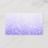 パープルグリッタートレンディーサロンありがとう 名刺 (裏面)
