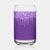 パープルグリッタードリップス21歳の誕生日 ガラス缶 (裏面)