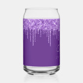 パープルグリッタードリップス21歳の誕生日 ガラス缶 (右)