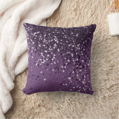 パープルグリッタードリーム#1 #shiny クッション (ブランケット)