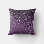 パープルグリッタードリーム#1 #shiny クッション (裏面)