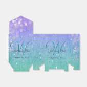 パープルグリッターパティオランタン紙吹雪グラムブルー フェイバーボックス (折り畳みなし)