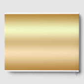 パープルグリッターフラワーズダイアモンド結婚金ゴールド ゲストブック (裏面)