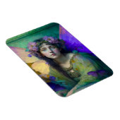 パープルグリーンフェアリーファンタジー マグネット (右側)