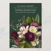 パープルグリーンフローラ葬祭記念事業 プログラム (正面)