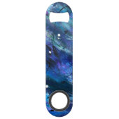 パープルグリーンブラックブルーボトルオープナー スピード栓抜き (正面)