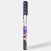 パープルグリーン金ゴールドマルディグラスウーマン Case-Mate iPhoneケース (裏面 / 右)