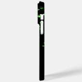 パープルグリーン金ゴールドマルディグラスカップケーキ Case-Mate iPhoneケース (裏面 / 左)