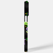 パープルグリーン金ゴールドマルディグラフェスティバル飲料 Case-Mate iPhoneケース (裏面 / 右)