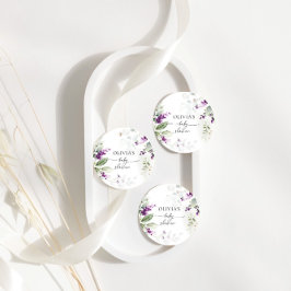 パープルグリーン ラベンダー ギフトタグ フェイバータグ