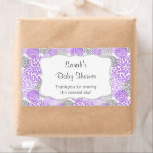 パープルグレーのウォーターボトルカスタマイズのお願い！ ラベル (インサイチュ)