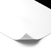 パープルグレーブラックグリーンファイブポイントスターペンタグラム ポスター (角)