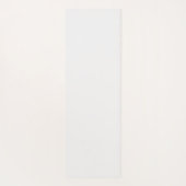 パープルグレーヨガポーズと名前をカスタムする ヨガマット (裏面)