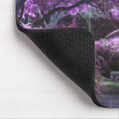 パープルグローリー マウスパッド (コーナー)