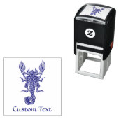 パープルケルト結び目模様スコーピオン セルフインキングスタンプ (インサイチュ)