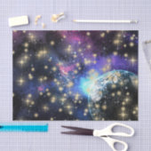 パープルコズミックムーン(パープルシリーズデザイン1) 薄葉紙 (クラフト)