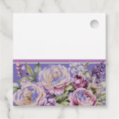 パープルコテージ フラワープレゼント 封筒タグ フェイバータグ (裏面)