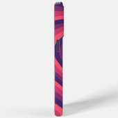 パープルコーラルレッド催眠ハートラブパターン Case-Mate iPhoneケース (裏面 / 右)