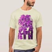 パープルコーラルロック Tシャツ (正面)