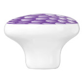 パープルゴルフボール セラミックノブ (側面)