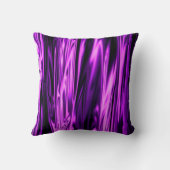 パープルサテン…... クッション (裏面)