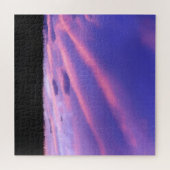 パープルサンセットジグソーパズル ジグソーパズル (横)