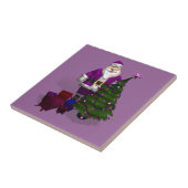 パープルサンタクロース タイル (側面)