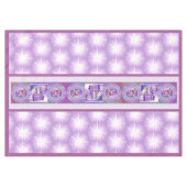 パープルサンフェアリーのテーブルクロス テーブルクロス (正面(横))