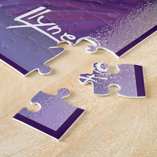 パープルサンフェアリージグソーパズル ジグソーパズル (側面)