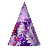 パープルサンフェアリーパーティー帽子 パーティーハット (左)