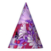 パープルサンフェアリーパーティー帽子 パーティーハット (左)