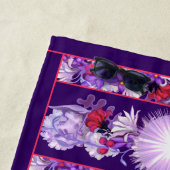 パープルサンフェアリービーチタオル ビーチタオル (インサイチュ)